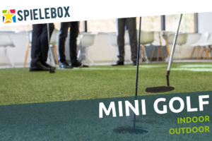 Spielebox - Team Spiel Mini Golf