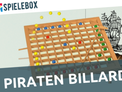 Spielebox - Team Spiel Piratenbillard