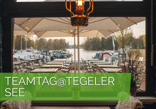 Outdoor Teamevent beim exklusiven Teamtag am Tegeler See im Fährhaus Saatwinkel